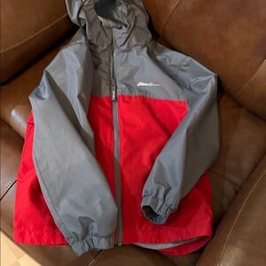 Eddie Bauer Kids jacket in Red and Gray